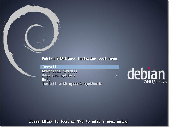 Debianのインストーラ