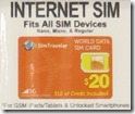 データ専用SIM(20ドル)
