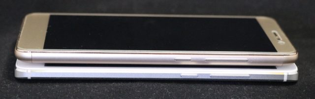 Redmi Note 4とRedmi Note 3 Proの比較 側面