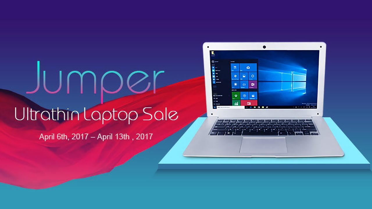 海外通販: GeekBuyingでJumper Ultrathin Laptop Sale (4/13まで!)