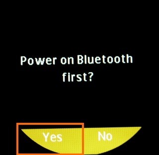 Bluetoothを有効にする