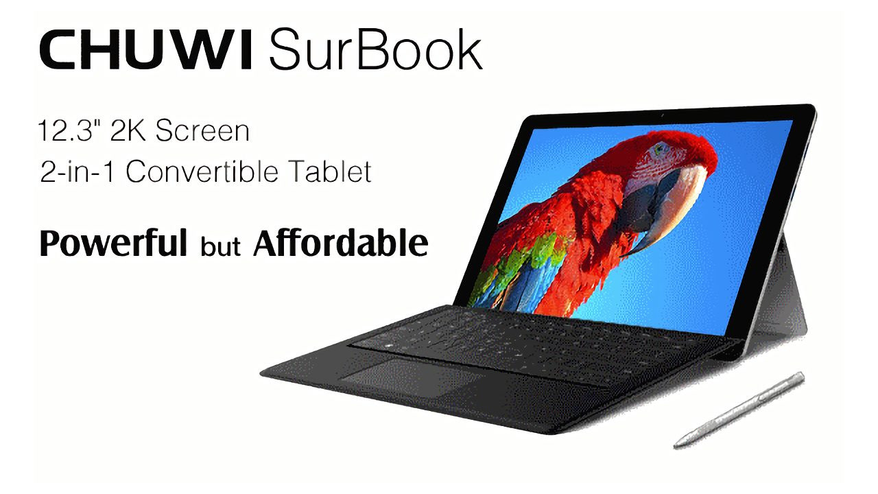 IndiegogoのChuwi Surface Proクローンがまもなく一般発売!