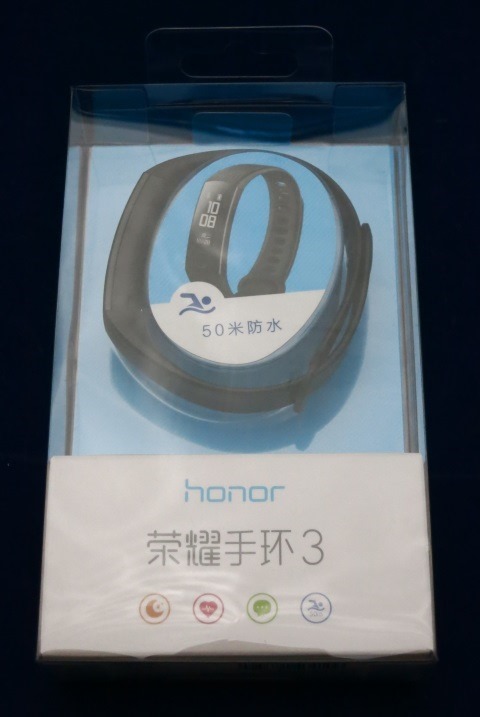 Huawei Honor Band 3のパッケージ
