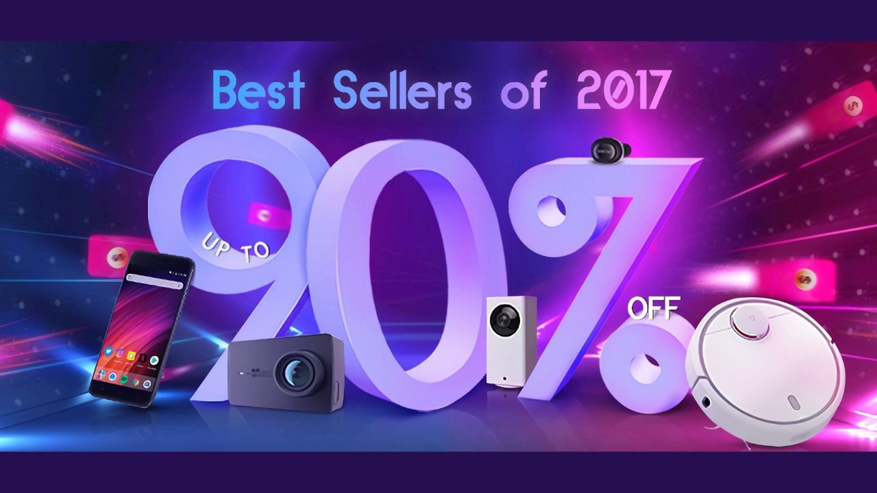 海外通販: GeekBuyingで2017年ベストセラー商品セール