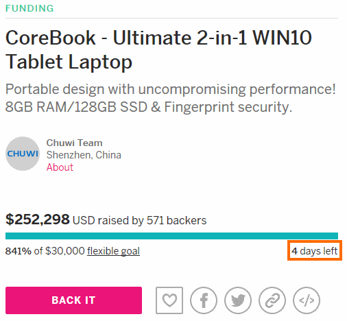 CoreBookの出資情報