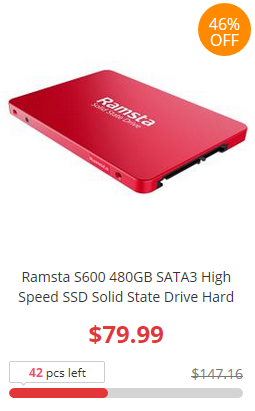 480GB SSD