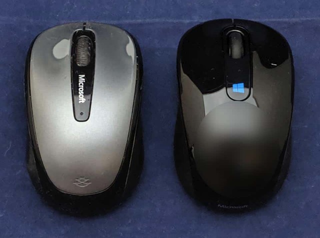Microsoft Wiress Mobile Mouse 3500との比較