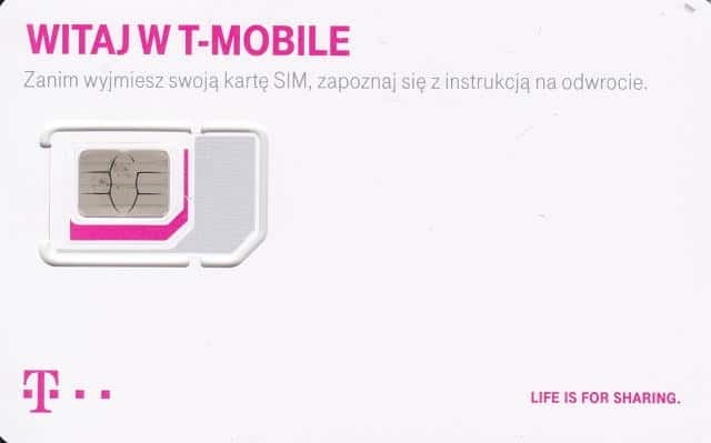 T-MobileのSIMカード 1