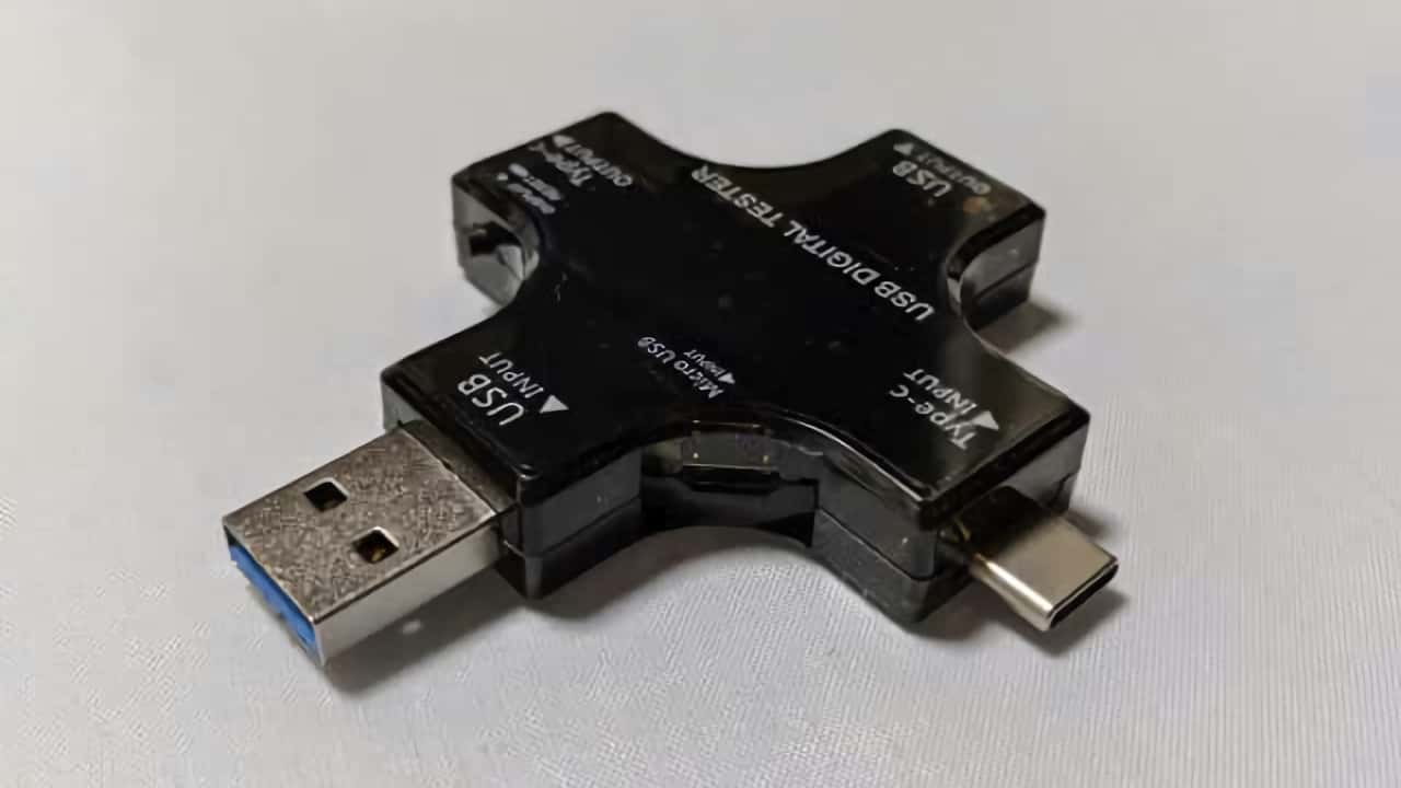 USB Type-C対応のUSBチェッカーを入手する