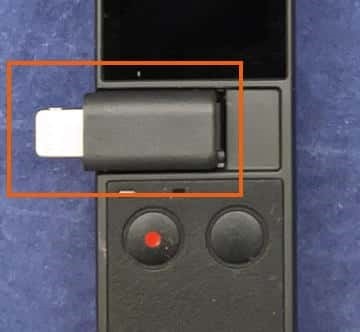 スマートフォンアダプタの装着