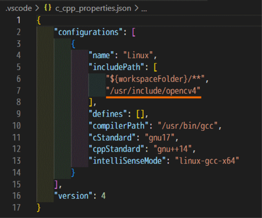追加されたインクルードパス (c_pp_properties.json)