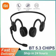 XIAOMI Bone Conduction Headphones Wireless BT 5.3 Earphone ENC Noise Cancelling Headset Hands-free Earbuds with Microphone