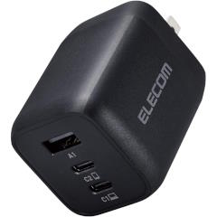 エレコム 充電器 Type-C 3ポート USB-C×2 USB-A×1 65W