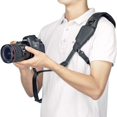 PROfezzion速写ストラップ カメラストラップ Arca-Swiss規格プレート 付き クイックリリース スピードストラップ 快適 肩掛け 長さ調節