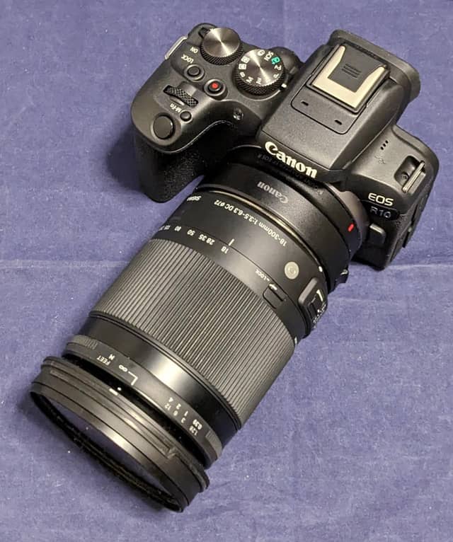 EOS R10 + SIGMA 18-300