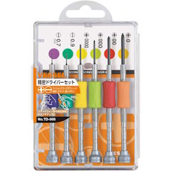 ベッセル(VESSEL) 精密ドライバーセット極小ネジ用6本組TD-56S
