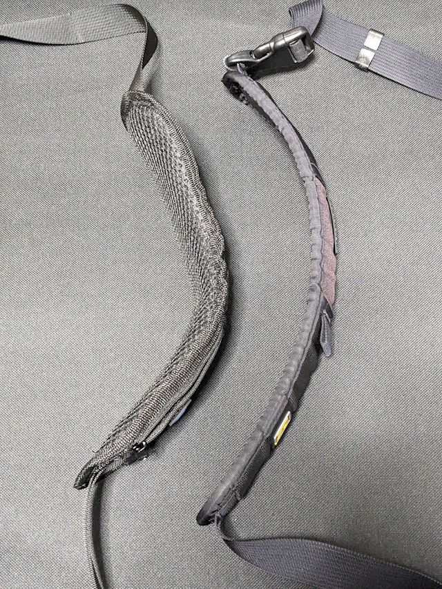 肩パッドの厚さ